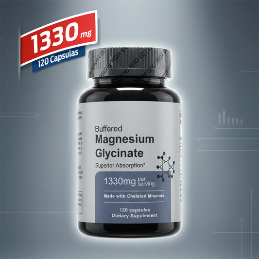Magnesium Glycinate 1330mg - 120 Cápsulas